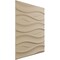 Ekena Millwork 19 5/8in. W x 19 5/8in. H Swell EnduraWall Decorative 3D Wall Panel Covers 2.67 Sq. Ft. WP20X20SSGBE - alternate 5
